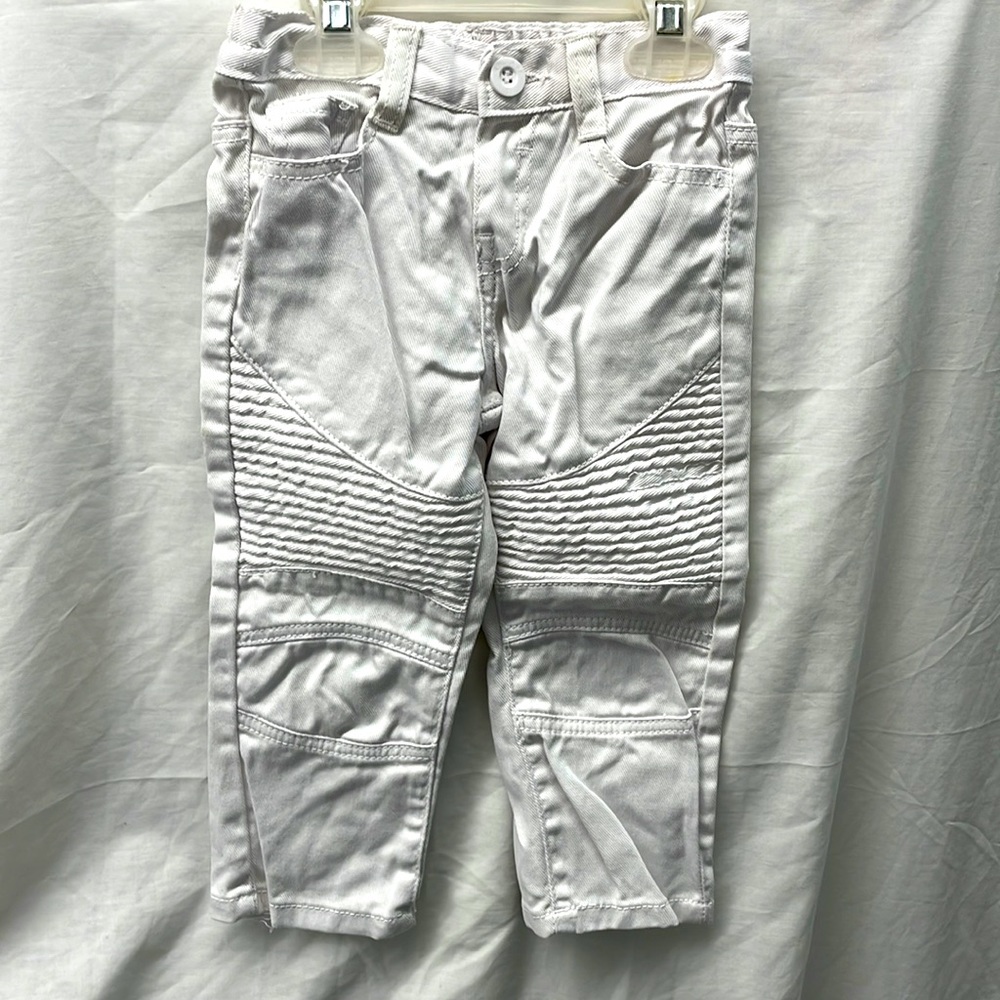 Red ape fresh swag white jeans boys sz 24 M